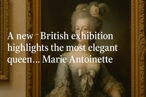 A New British Exhibition Highlights the Most Elegant Queen… Marie Antoinette